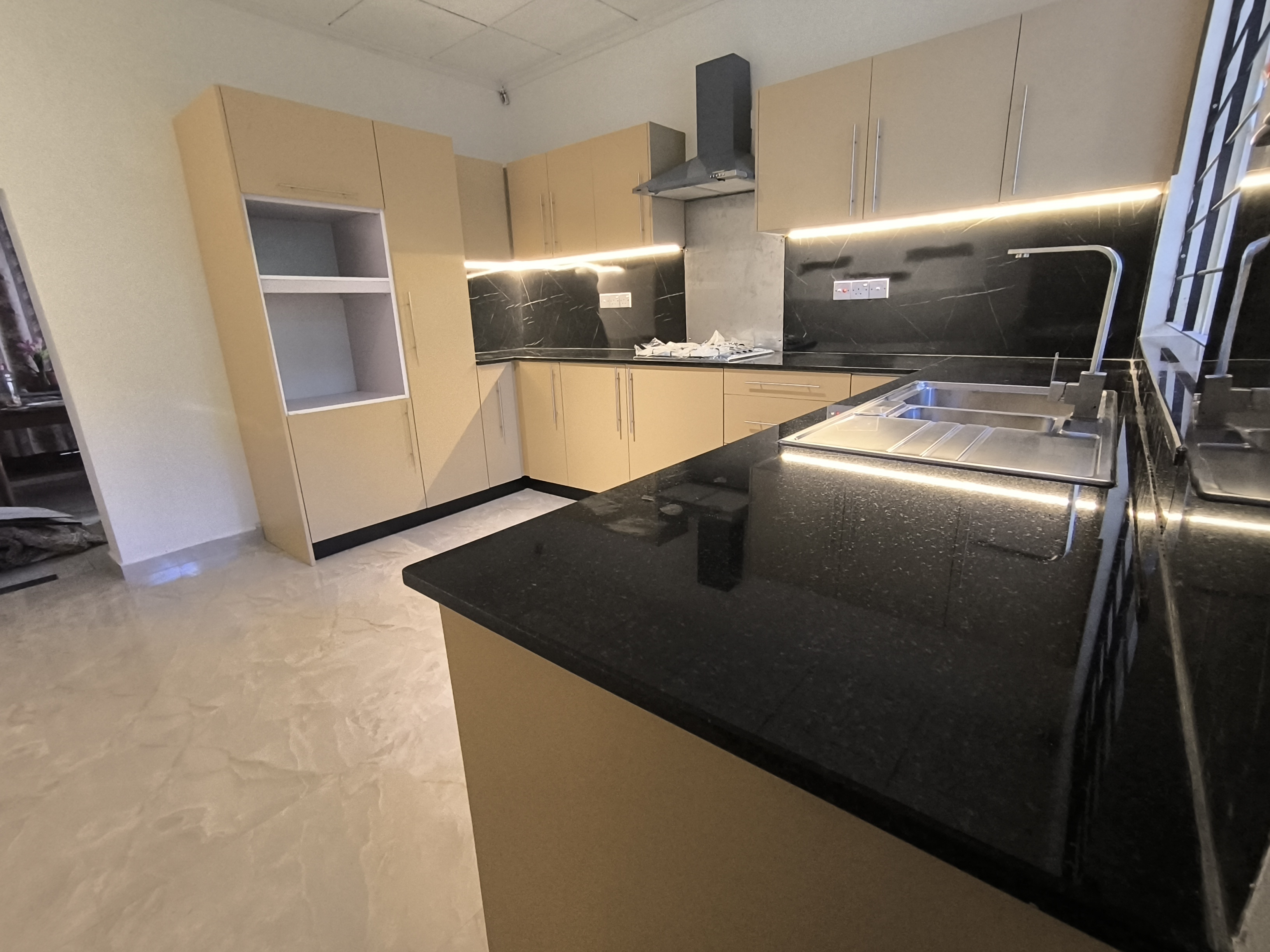 Modern pantry cabinetry completed in Panadura